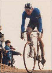 Gianni Baù in Nazionale ai mondiali Ciclocross cat. Juniores in Olanda